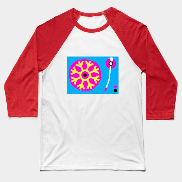 Winter music Baseball T-Shirt by Print Original